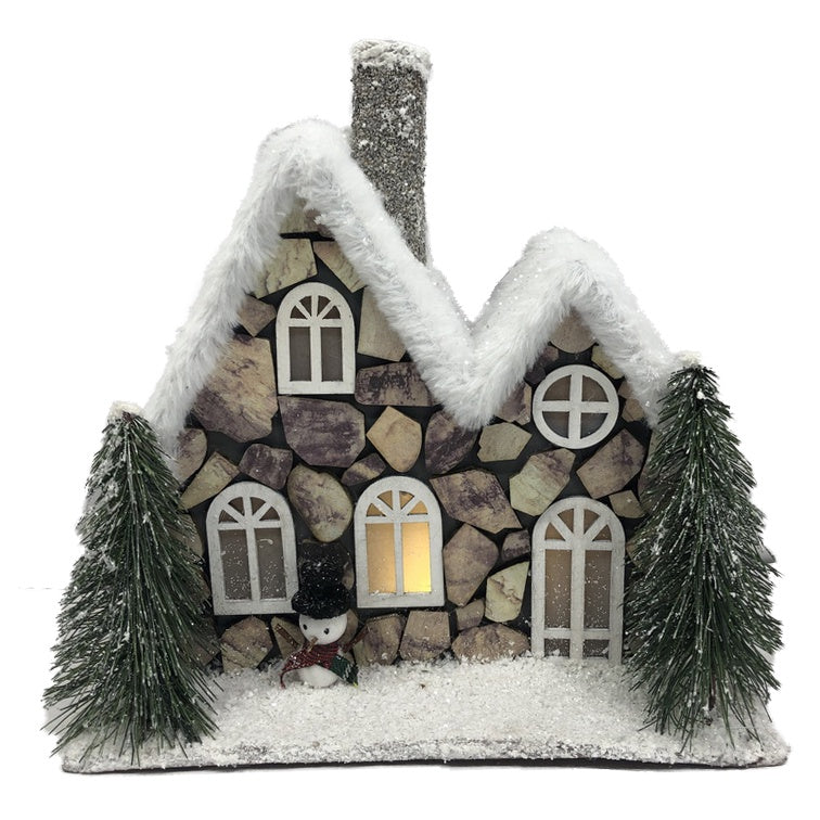 2 Roof Stone Look Cottage