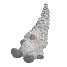 Load image into Gallery viewer, White Cone Hat Gnome

