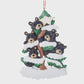 Bear Family Personalizable Ornament