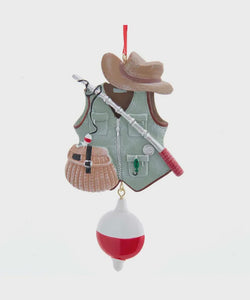 Fishing Vest Ornament