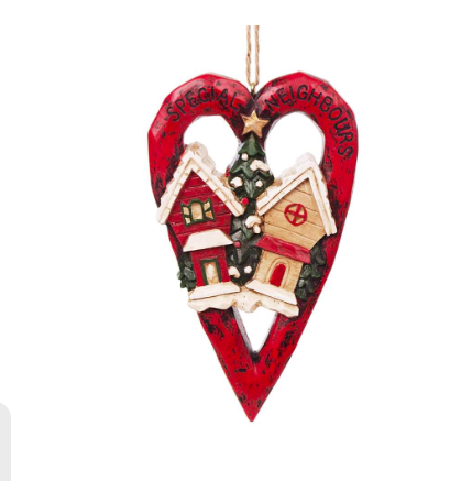 Special Neighbours Heart Ornament