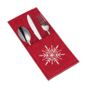 Snowflake Cutlery Pocket