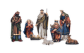 Jewel Tone Nativity set of 8