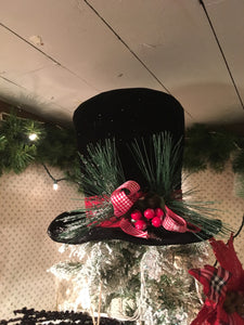 Black Hat Tree topper
