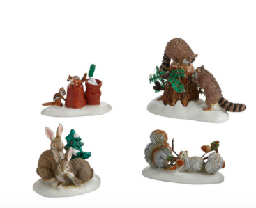 Friendly Neighbors (set of 4) D56 Village Accessory