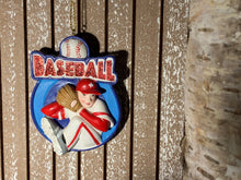Load image into Gallery viewer, Football OR Baseball Ornament
