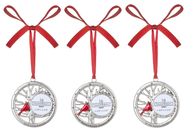 Memorial Cardinals - Photo Ornaments
