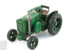 Load image into Gallery viewer, Green Metal Tractor large
