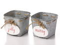 Square Metal Pot