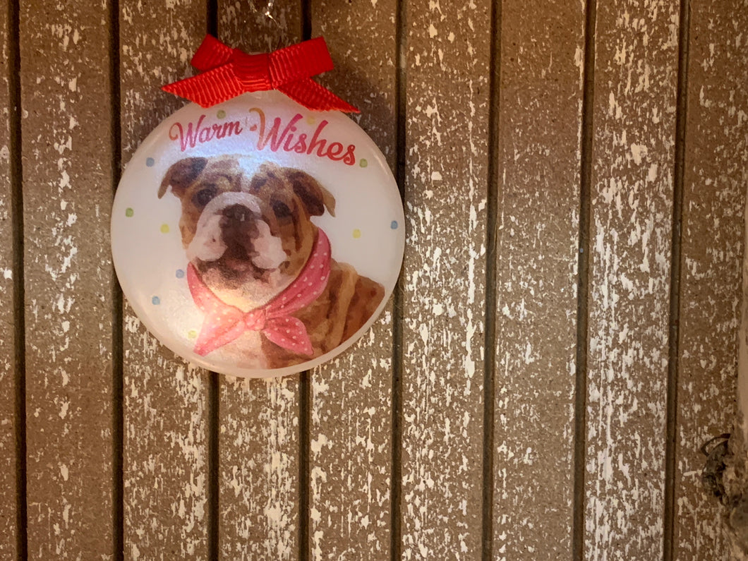 Furry friends ornament