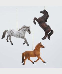 Frolicking Horse Ornament