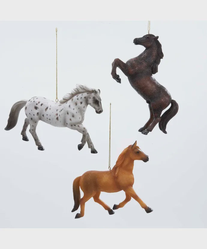 Frolicking Horse Ornament