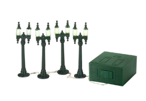 Double Street Lamps set of 4