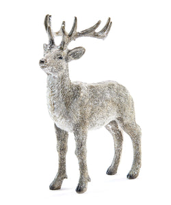Natural Reindeer Figurine