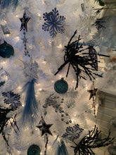 Load image into Gallery viewer, Crystal Blue Snowflake Ornament
