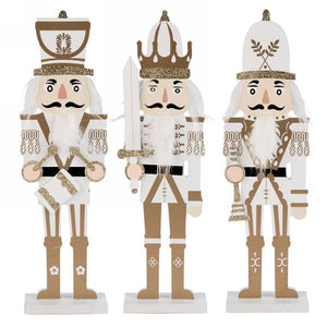 White & Gold Nutcracker