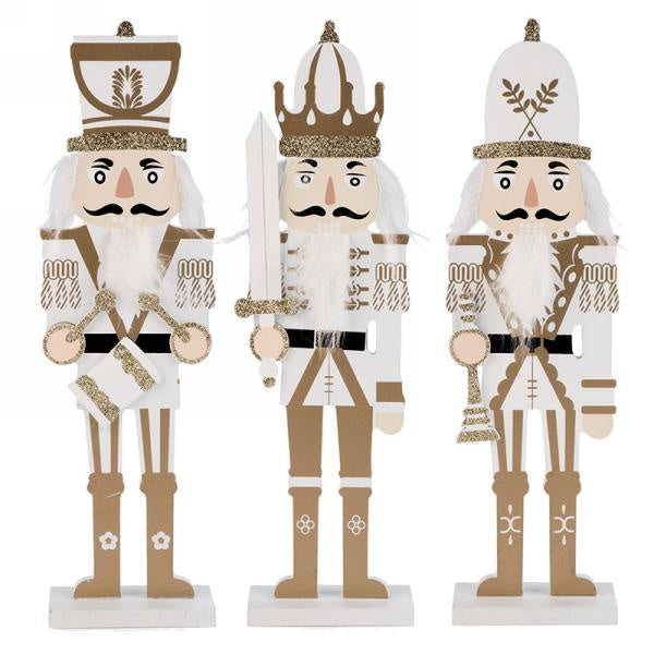 White & Gold Nutcracker