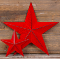Red Metal Star