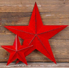 Red Metal Star