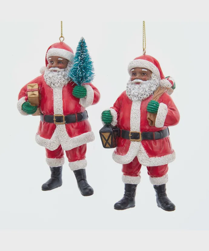 Santa Of Colour Ornament