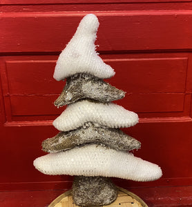 Fun Burlap Glitter Grinch  Tree