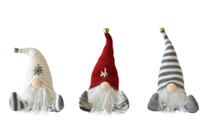 Funny Footed Sitting Gnome Figures
