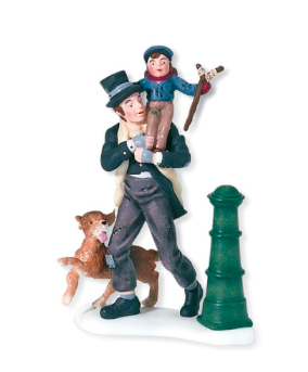Bob Cratchit and Tiny Tim