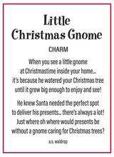 Load image into Gallery viewer, Little Christmas Gnome Charm
