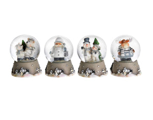 Small Grey Kids Snowglobe