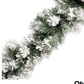 Flocked Garland 9'L