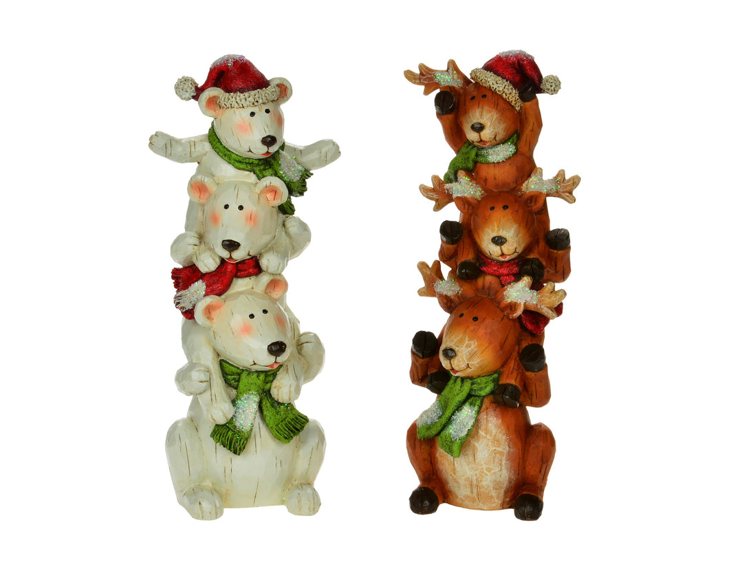Triple Stacked Animals