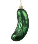 Green Glass Pickle Ornament