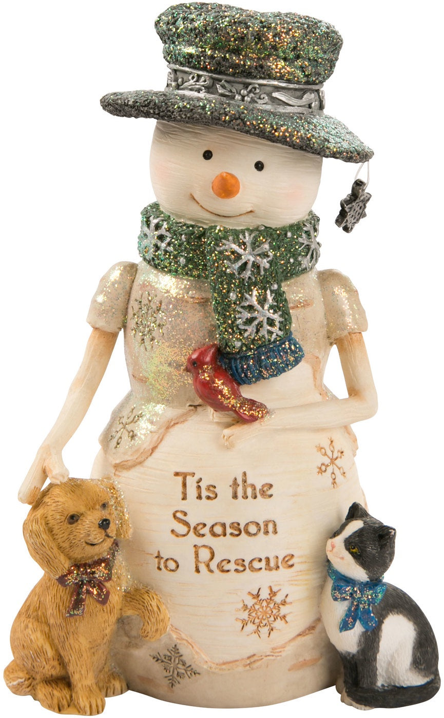 Rescue Birchhearts Snowman Ornament