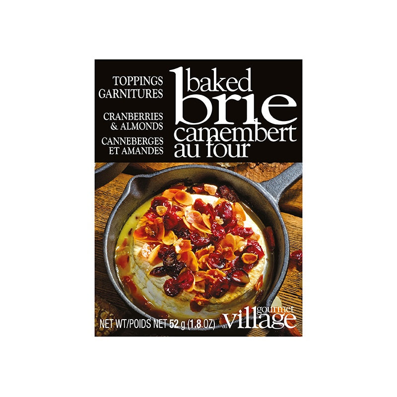 Cranberry & Almond Brie Topping