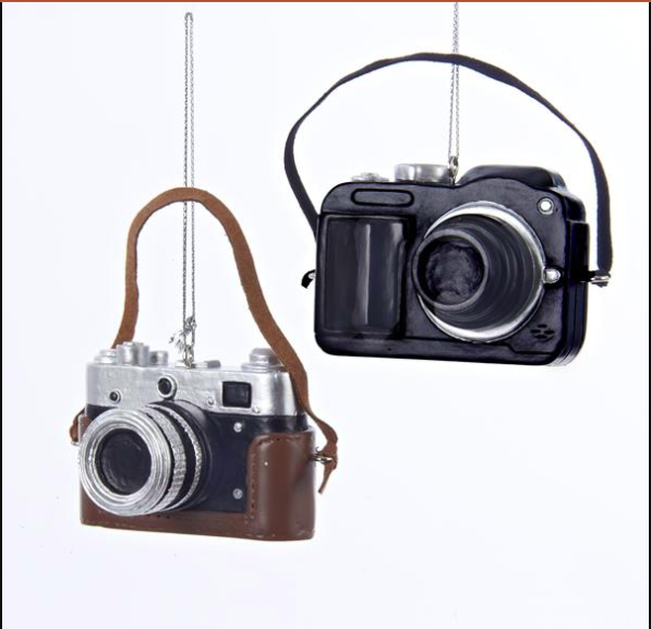 Classic Digital Camera Ornament  2/A