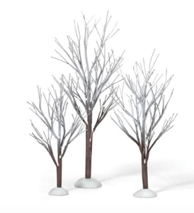 First Frost Trees set of 3