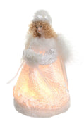 Heavenly Glow White Petite Angel Tree Topper