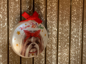 Furry friends ornament